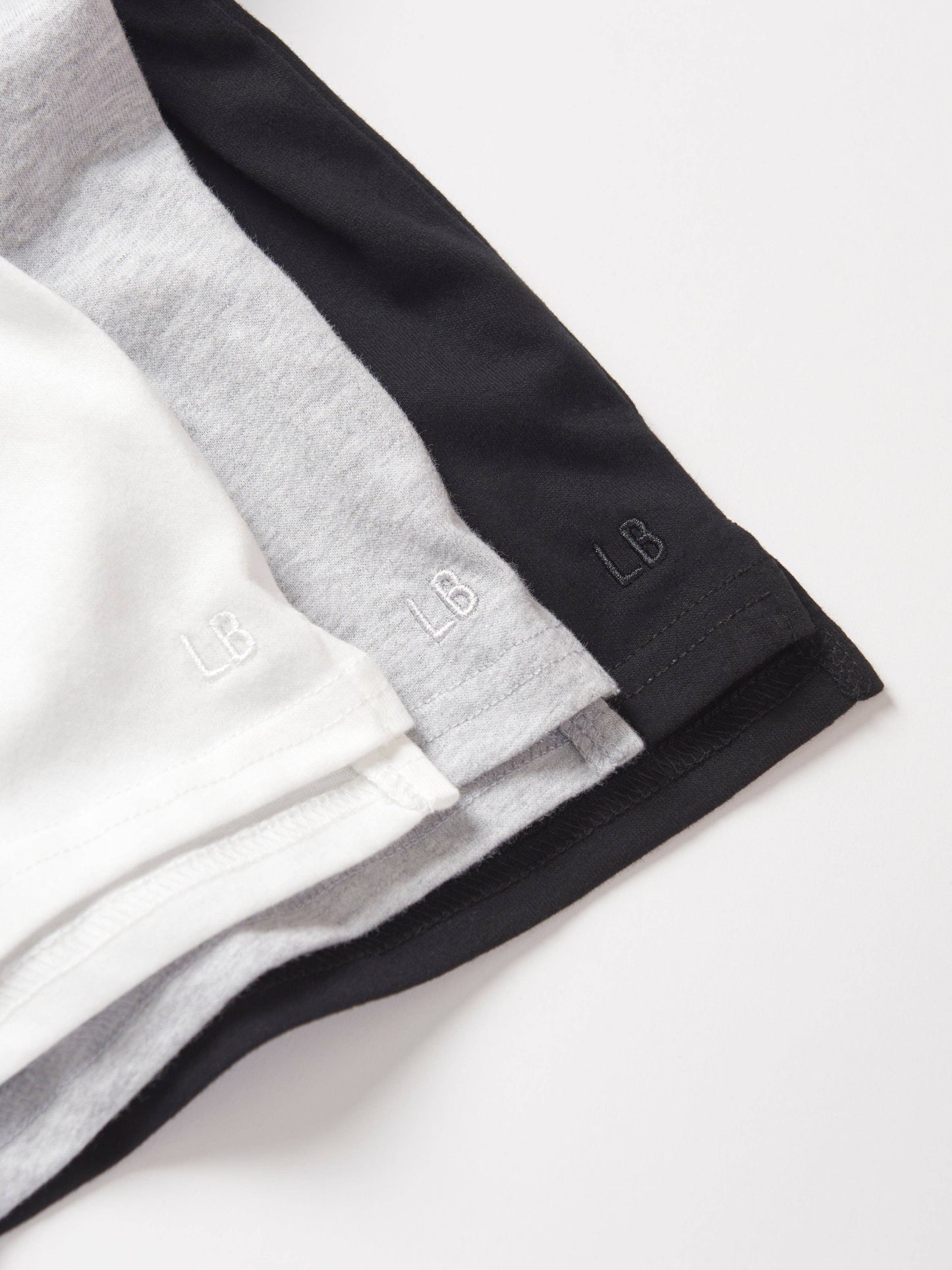 Long Sleeve Elevated Tee 3-Pack - Monochrome