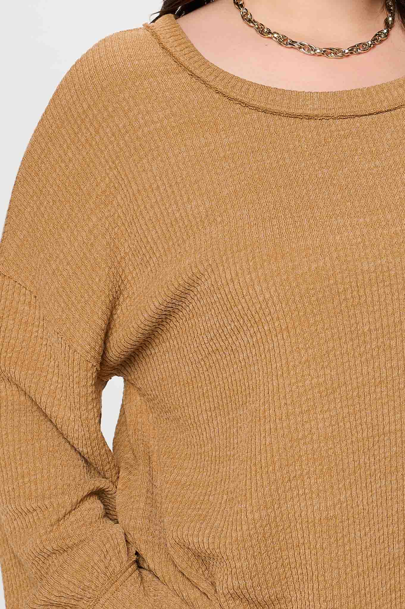 LONG SLEEVE SWEATER TOP