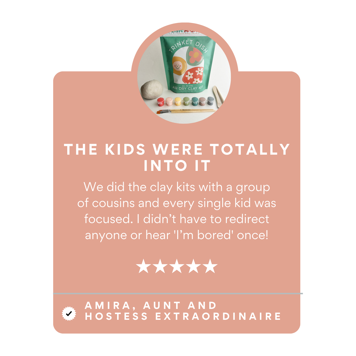 Kids DIY Clay Kit — Trinket Dishes