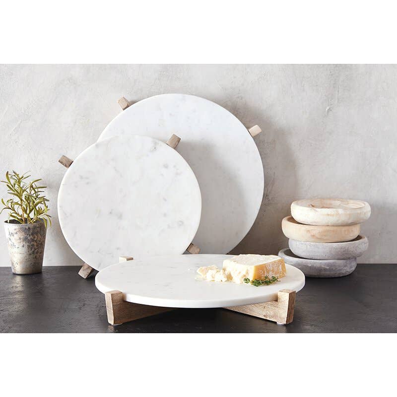 Marble Tray + Stand