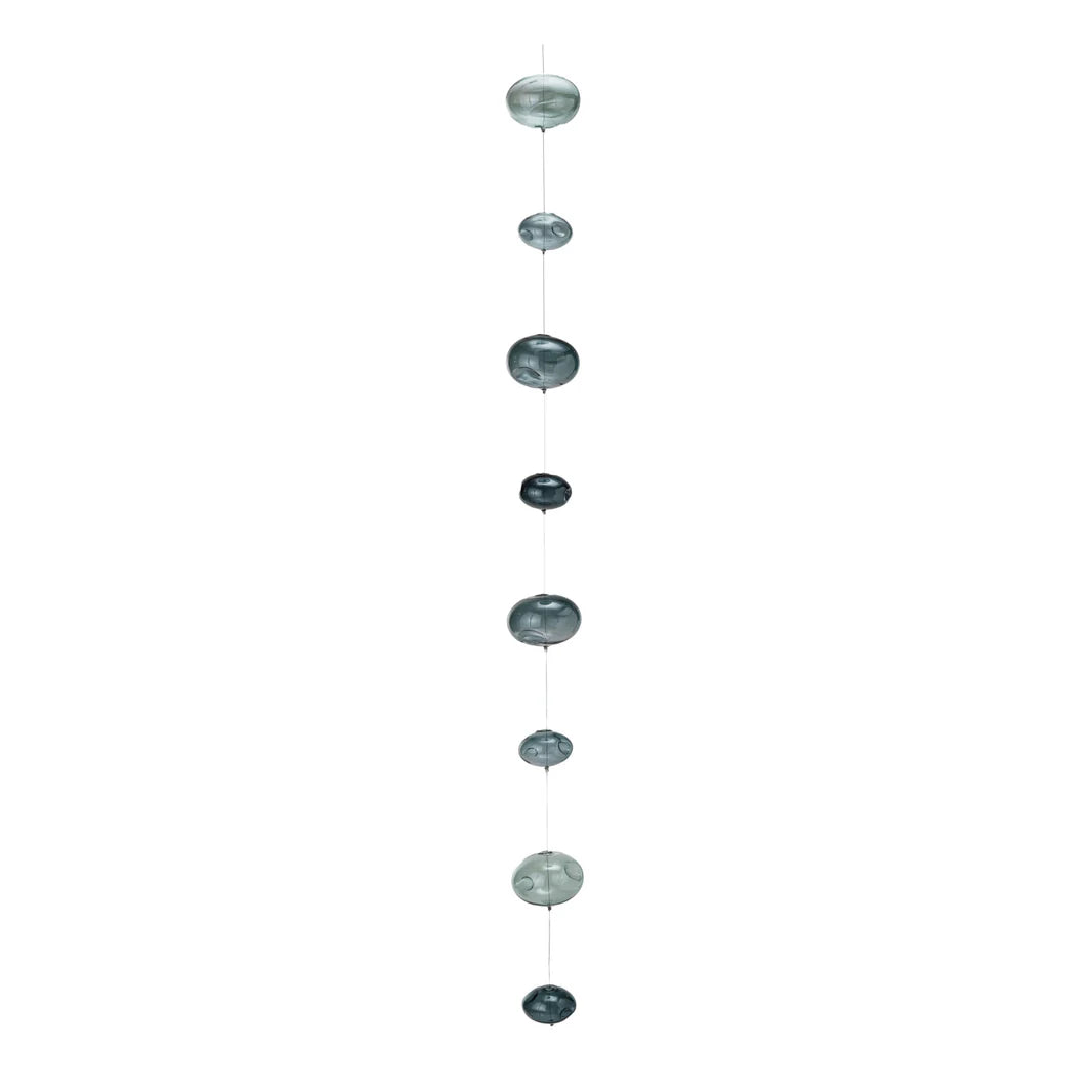 Hand-Blown Glass Bubble Garland