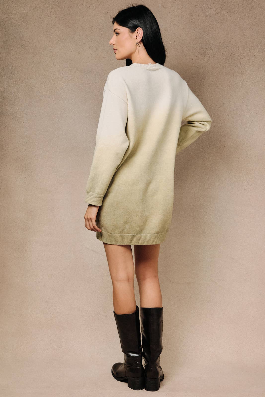 Ombre Sweater Dress