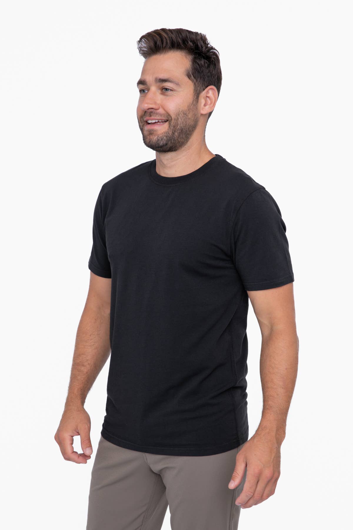 Pima Cotton Blend Short Sleeve Tee