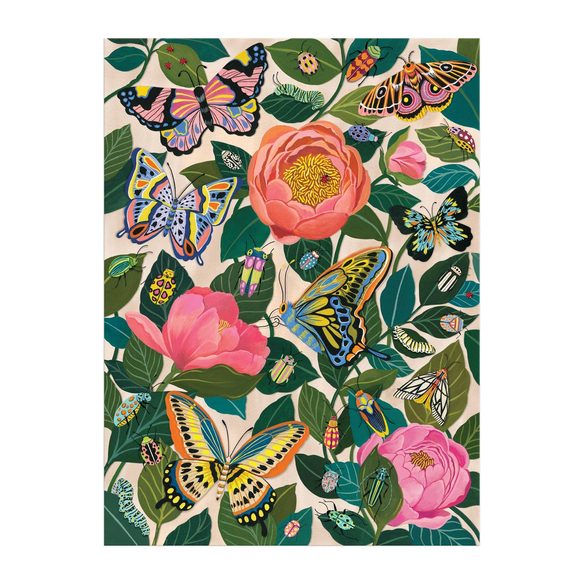 Between the Blooms 1000 Piece Foil Puzzle