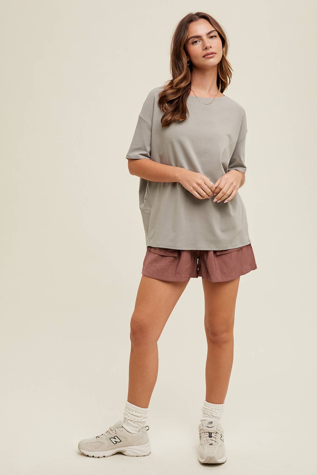 DOLMAN BOAT NECK KNIT TOP / WL24-8843