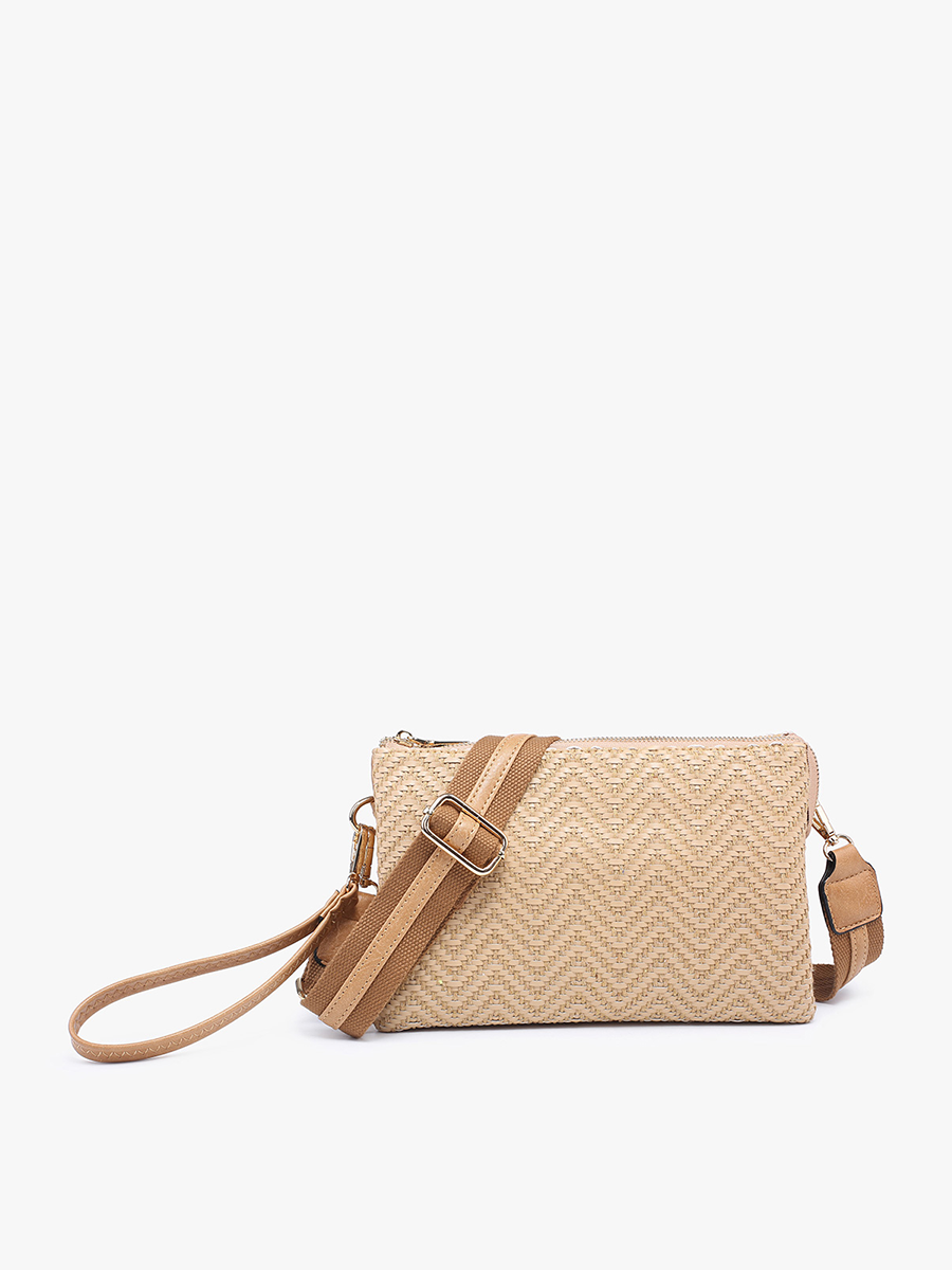 M2056WDIA Izzy Woven Diagonal Crossbody