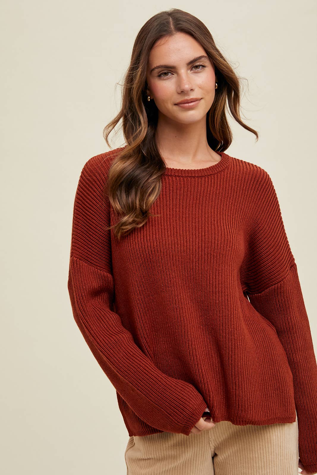 RIBBED SWEATER