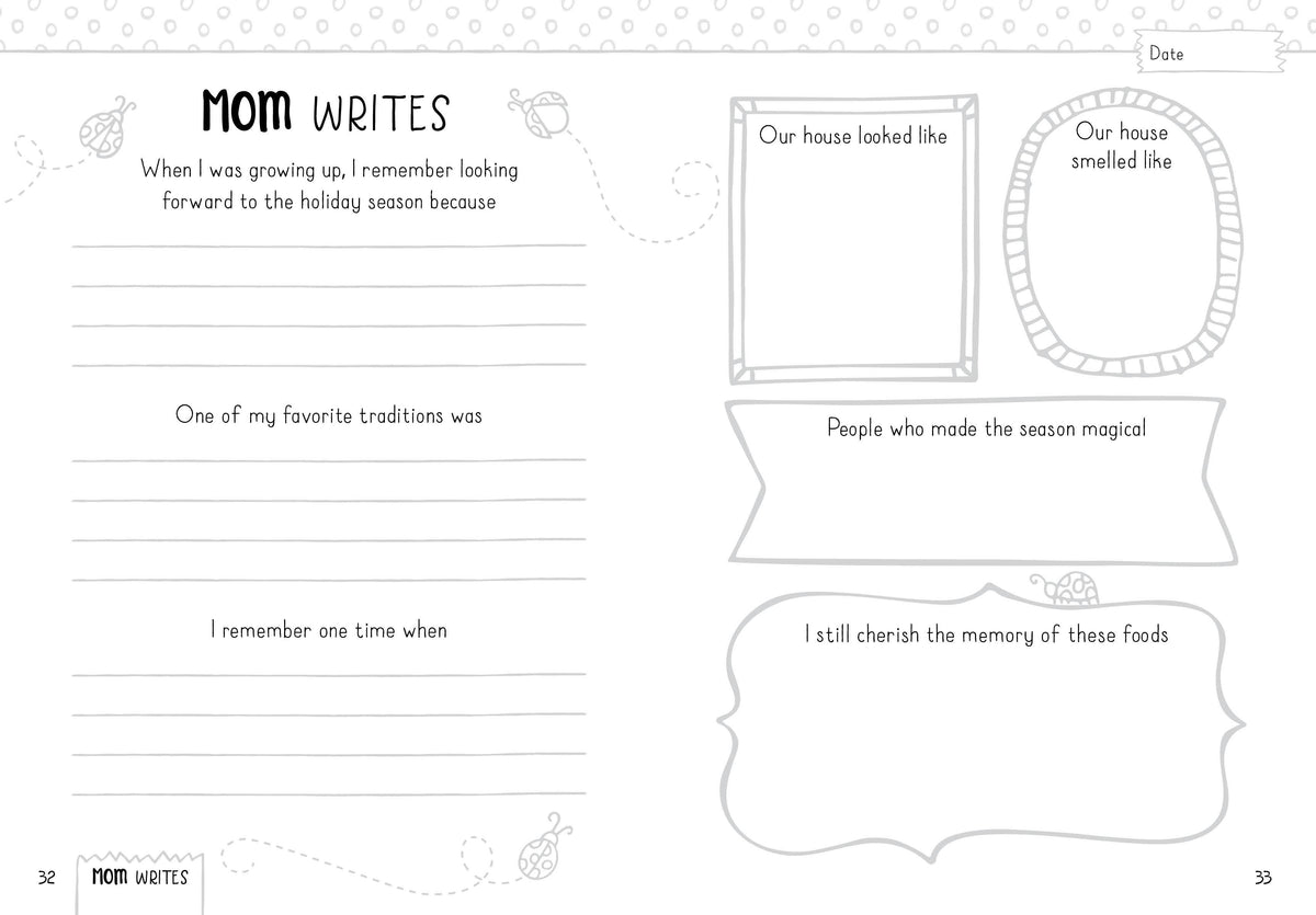 Love, Mom and Me: A Mother & Daughter Keepsake Journal!