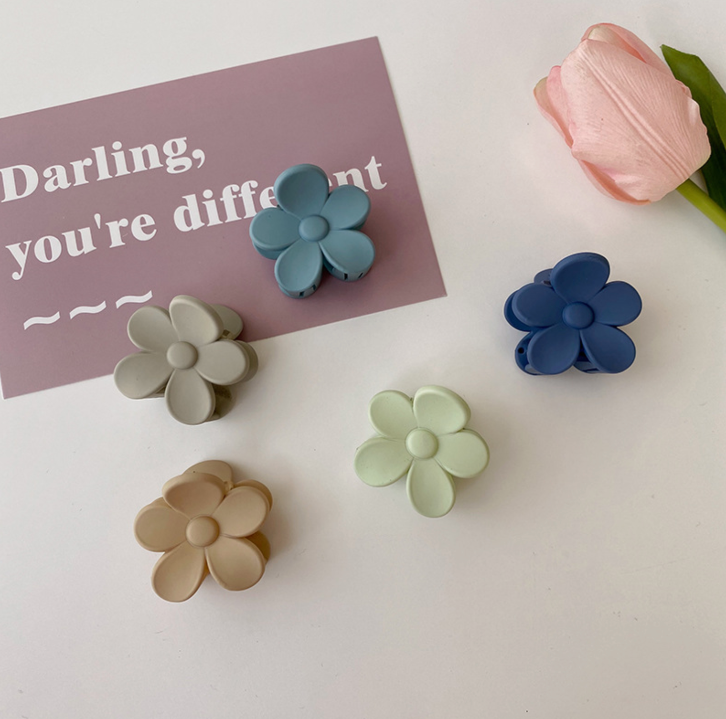 Mini Flower Hair Clip