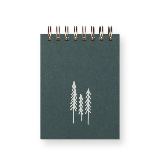 Evergreen Trees Mini Notebook