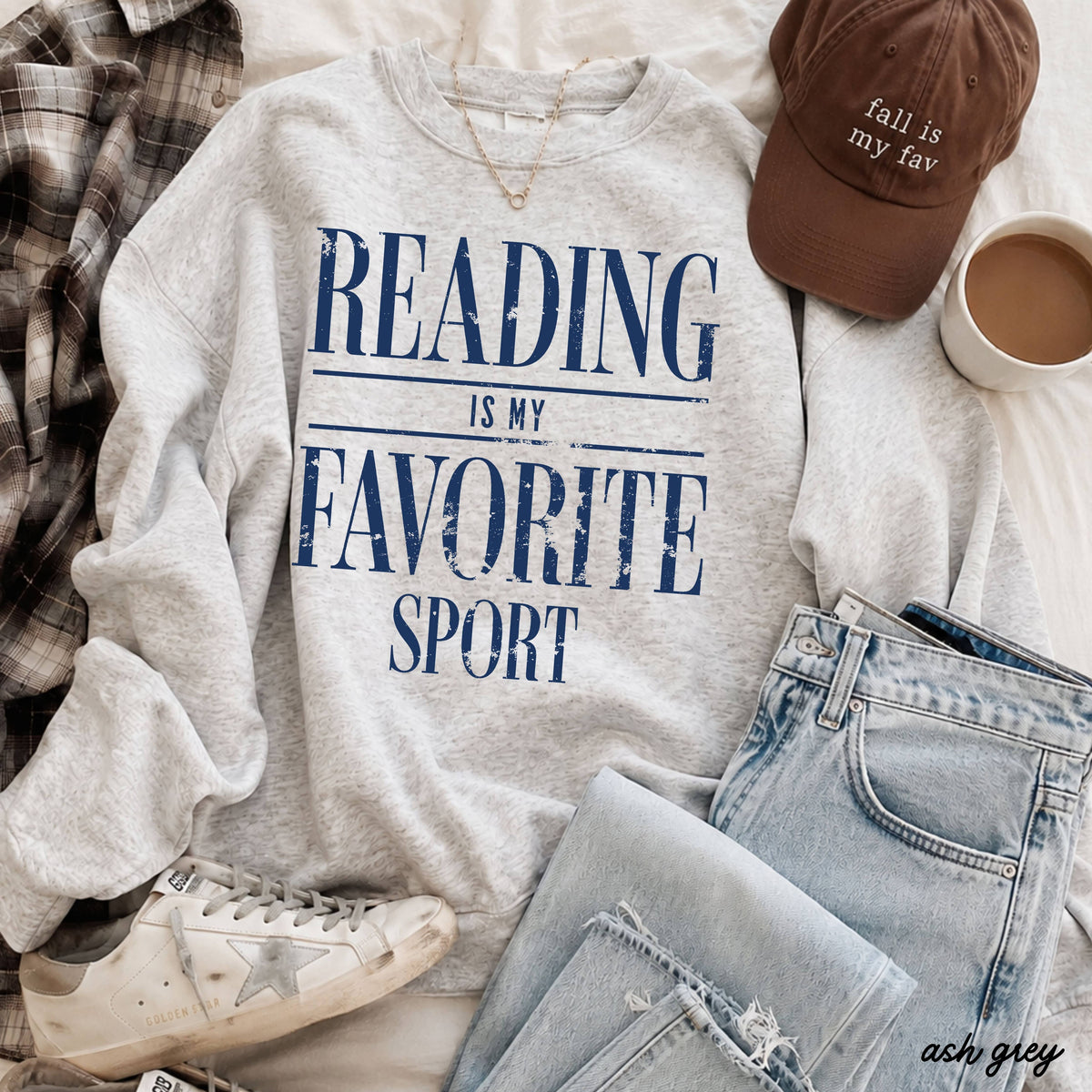 Reading Is My Favorite Sport Sweatshirt