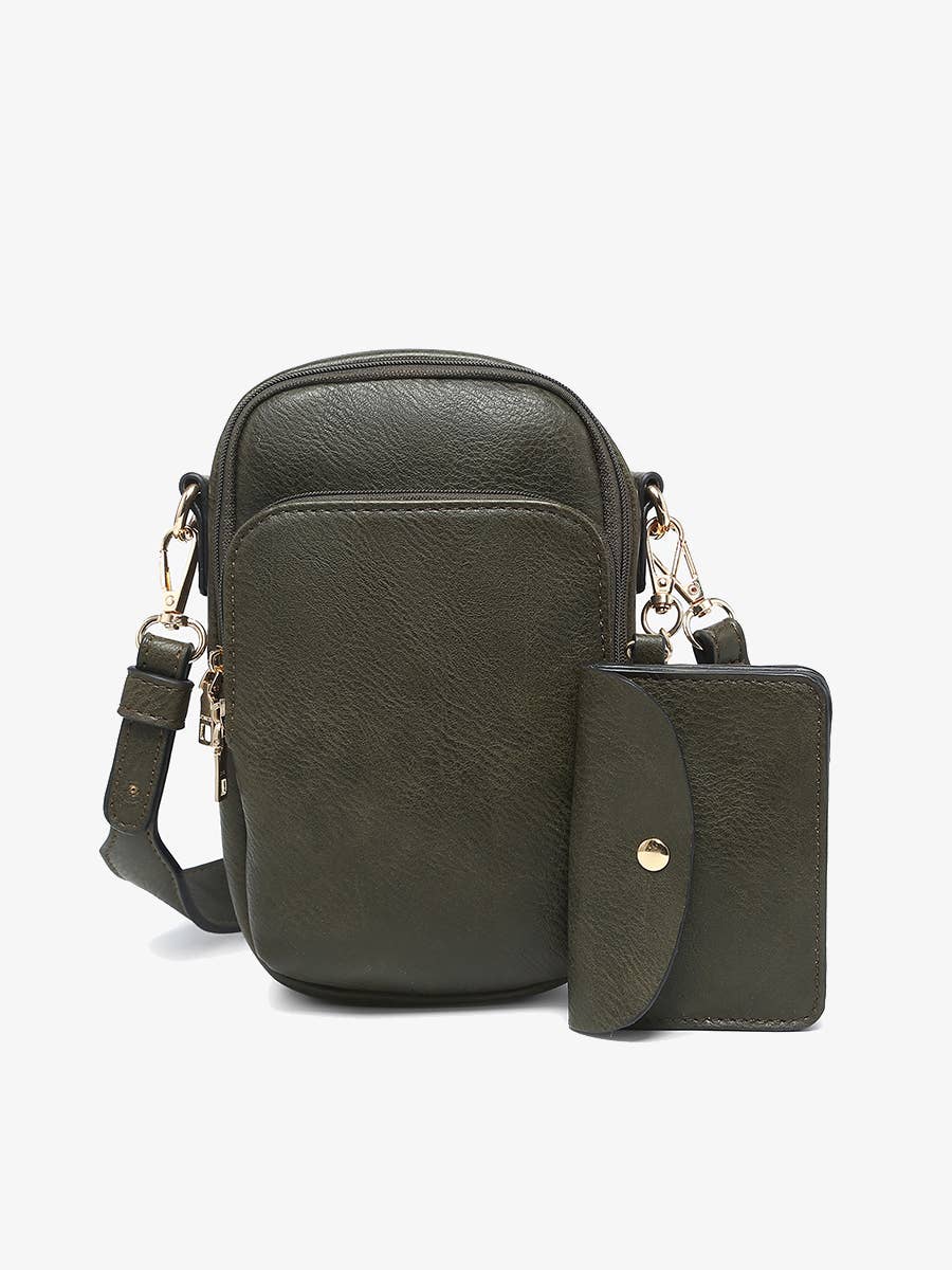 Parker 3 Compartment Crossbody w/ Pouch