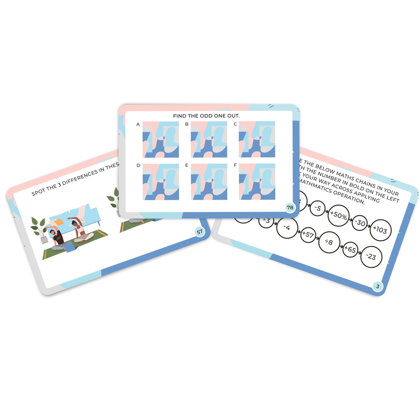 Mindfulness Puzzles Cards