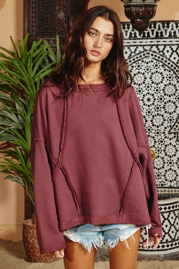 Raw Edge Top