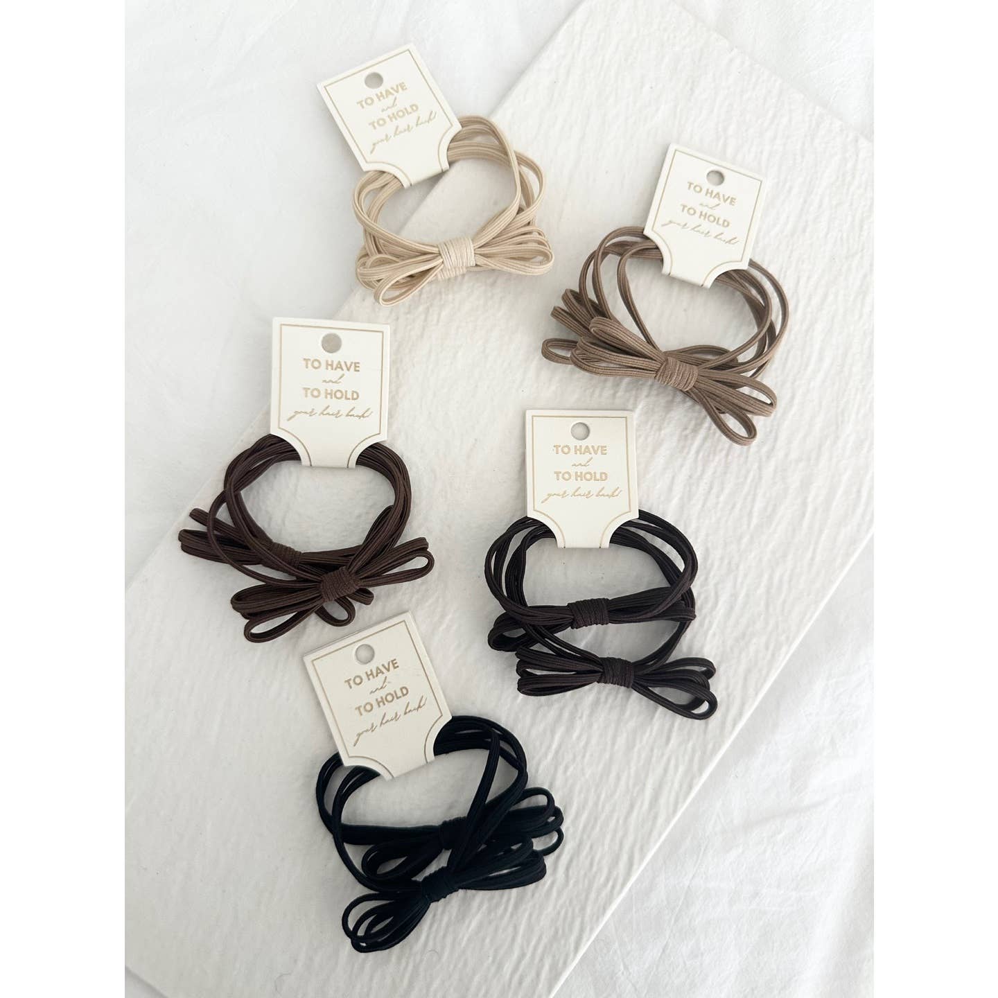 Bow-Style Hair Tie Essentials