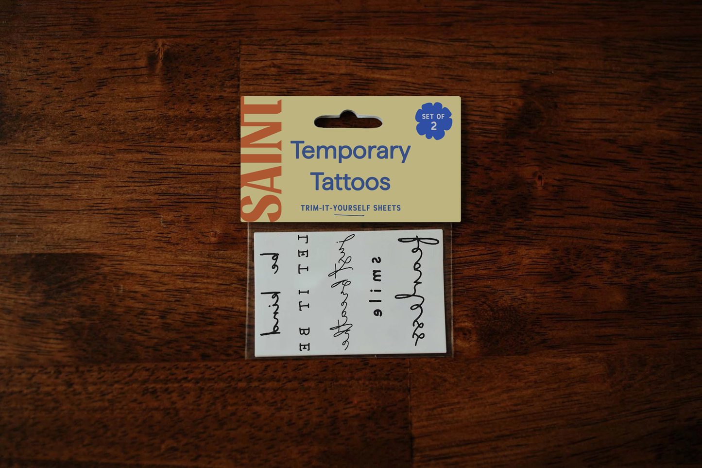 Self Love Affirmation Temporary Tattoos