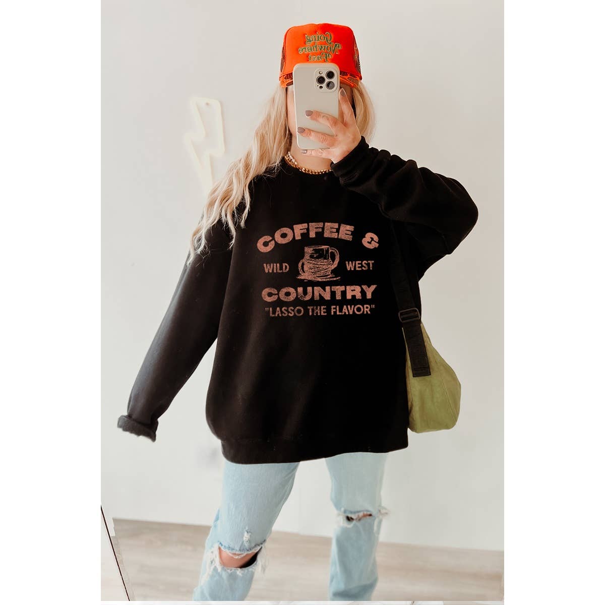 COFFEE VINTAGE GRAPHIC  SWEATSHIRTS