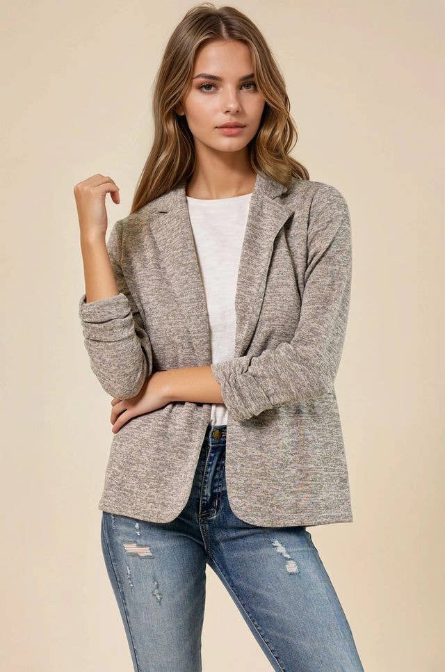 KNIT BLAZER