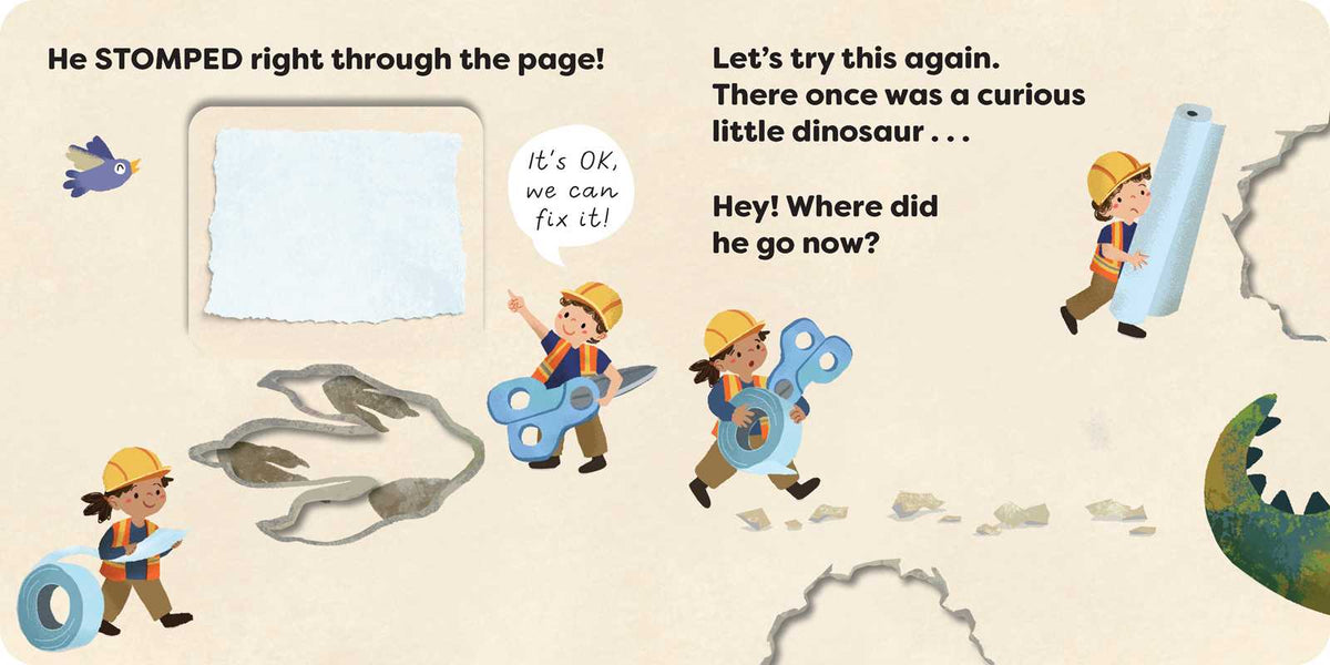 Fix This Book: A Dinosaur Broke It! by Editors