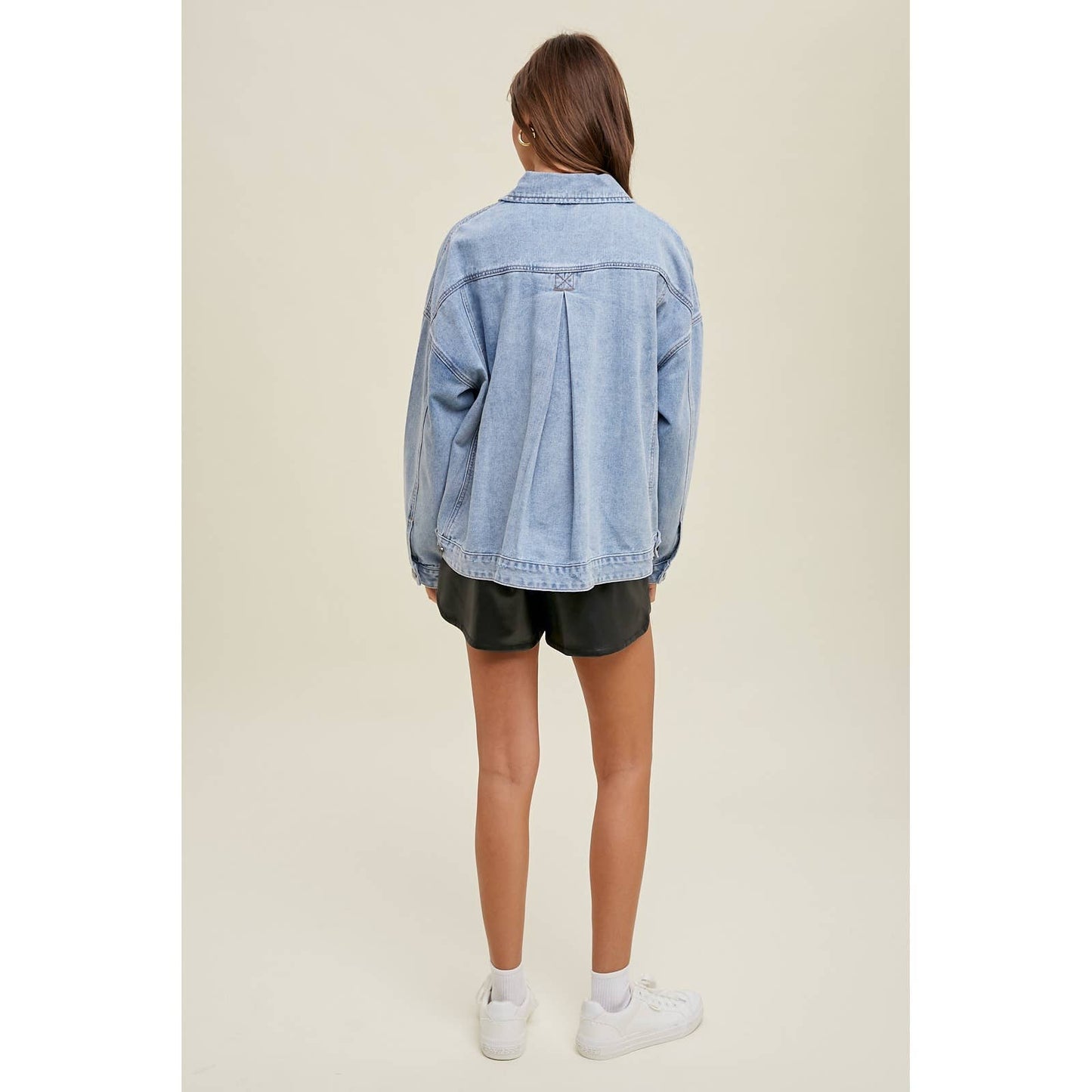 WASHED DENIM JACKET / WL23-8341