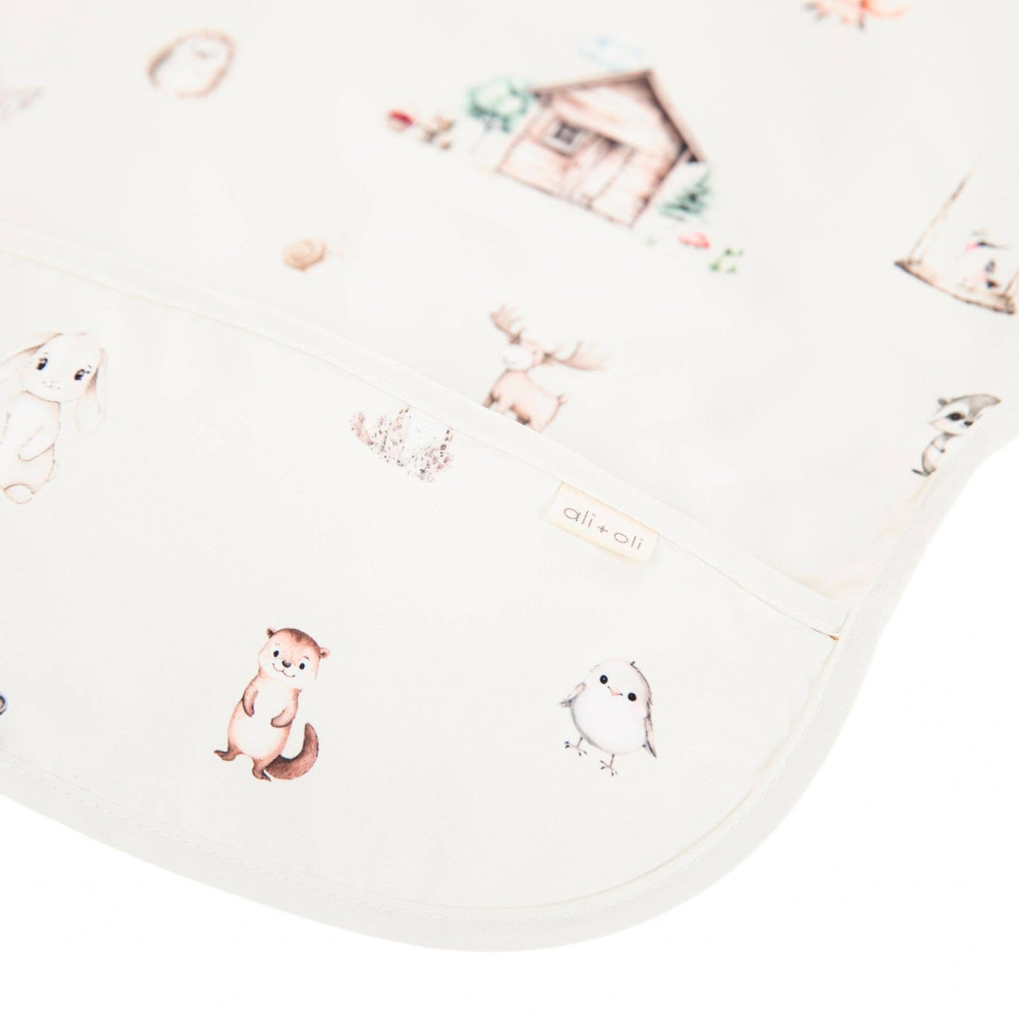 Smock Bib Long Sleeve (Woodlands)