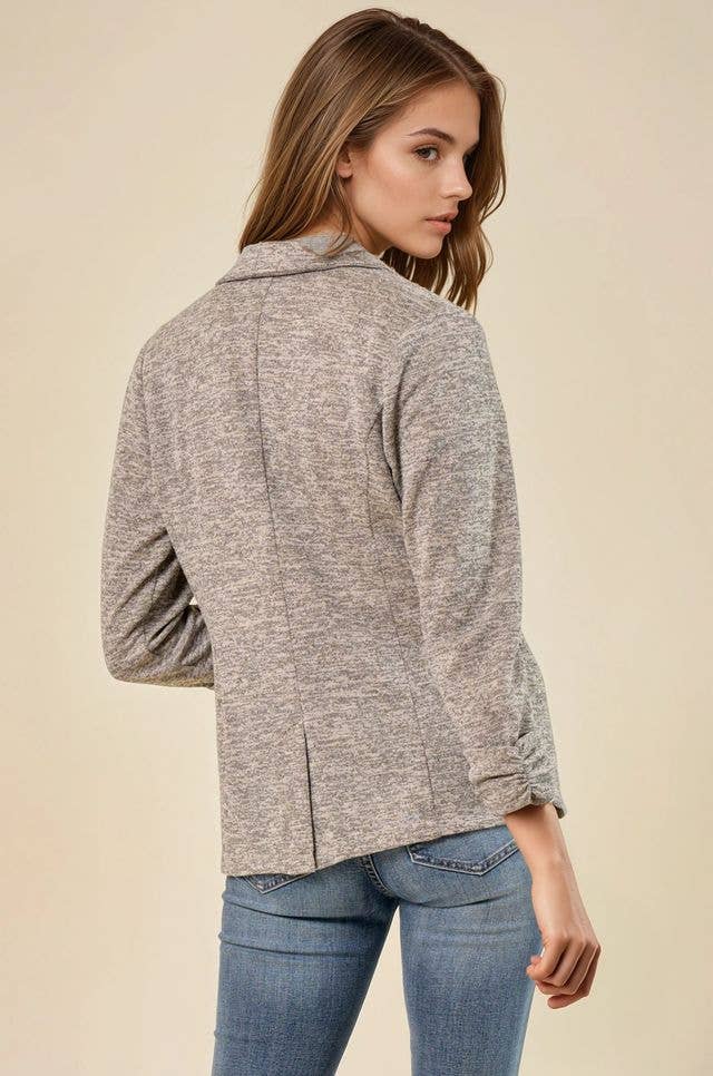KNIT BLAZER