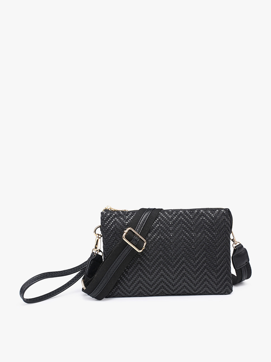 M2056WDIA Izzy Woven Diagonal Crossbody