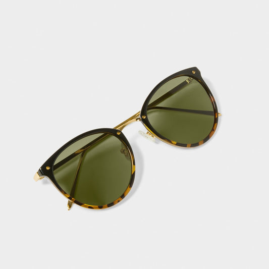 Santorini Sunglasses Black Tortoiseshell