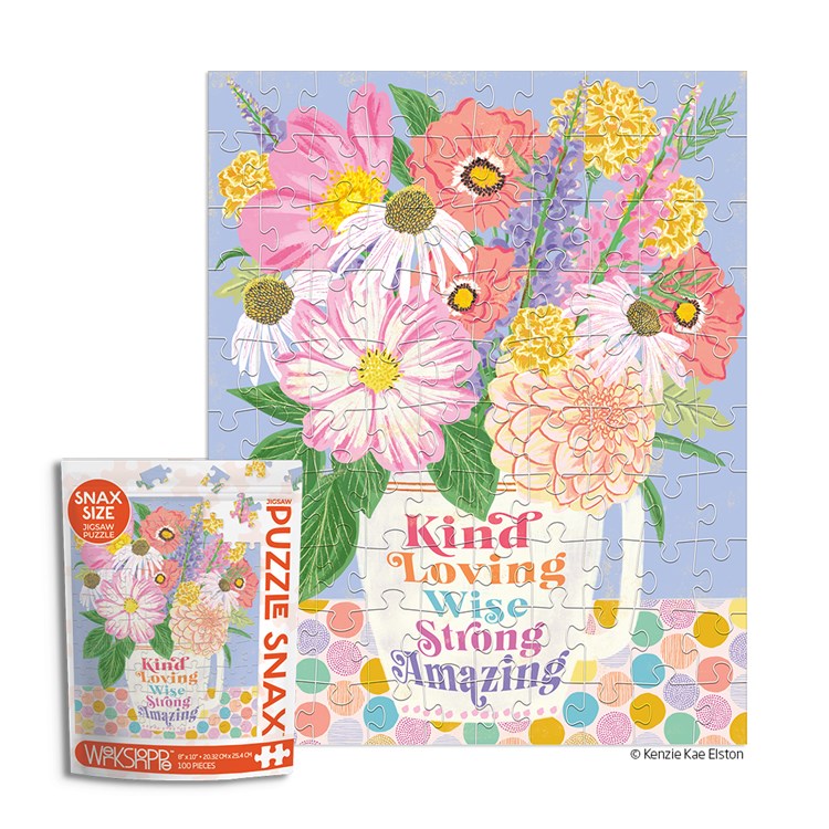 Kind Loving Strong 100 Puzzle Snax