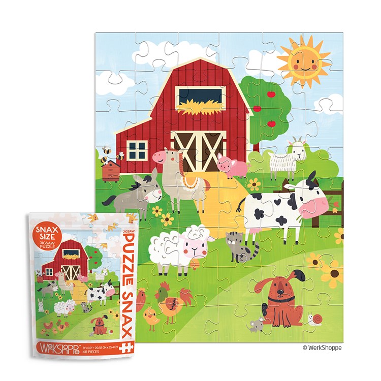 Farm Life 48 Puzzle Snax