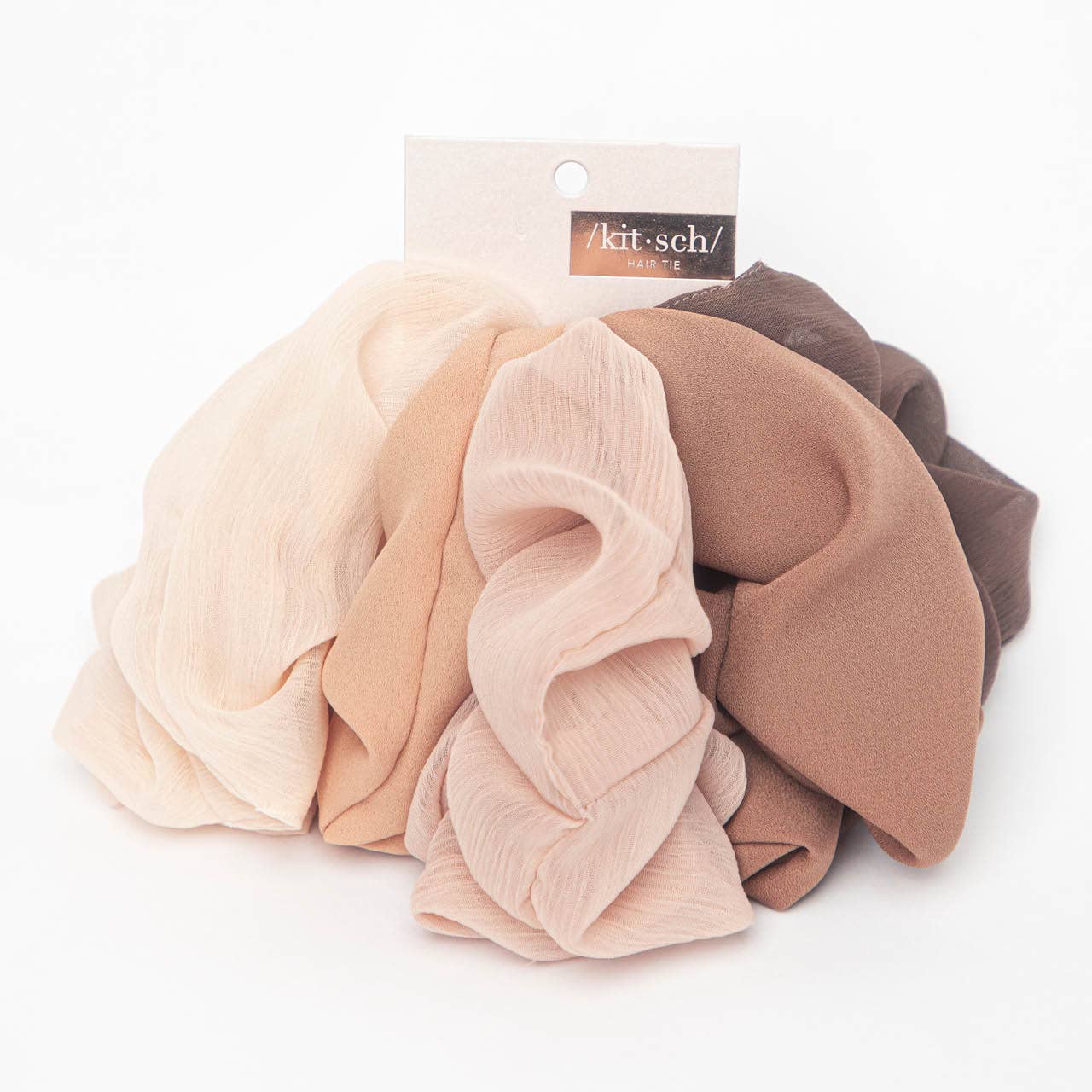 Scrunchies 5pc - Terracotta