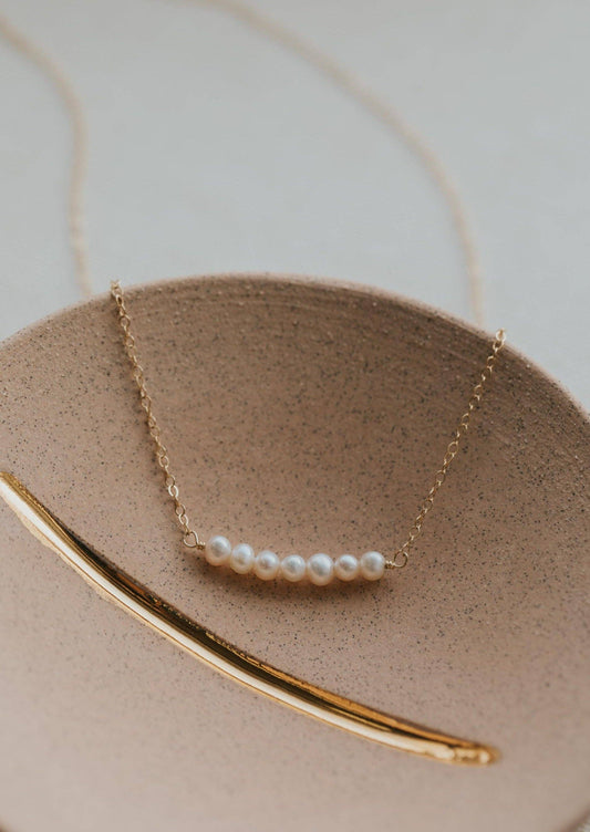 Pearl Linked Necklace